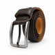 Xelto - Men's Dark Brown Leather Belt