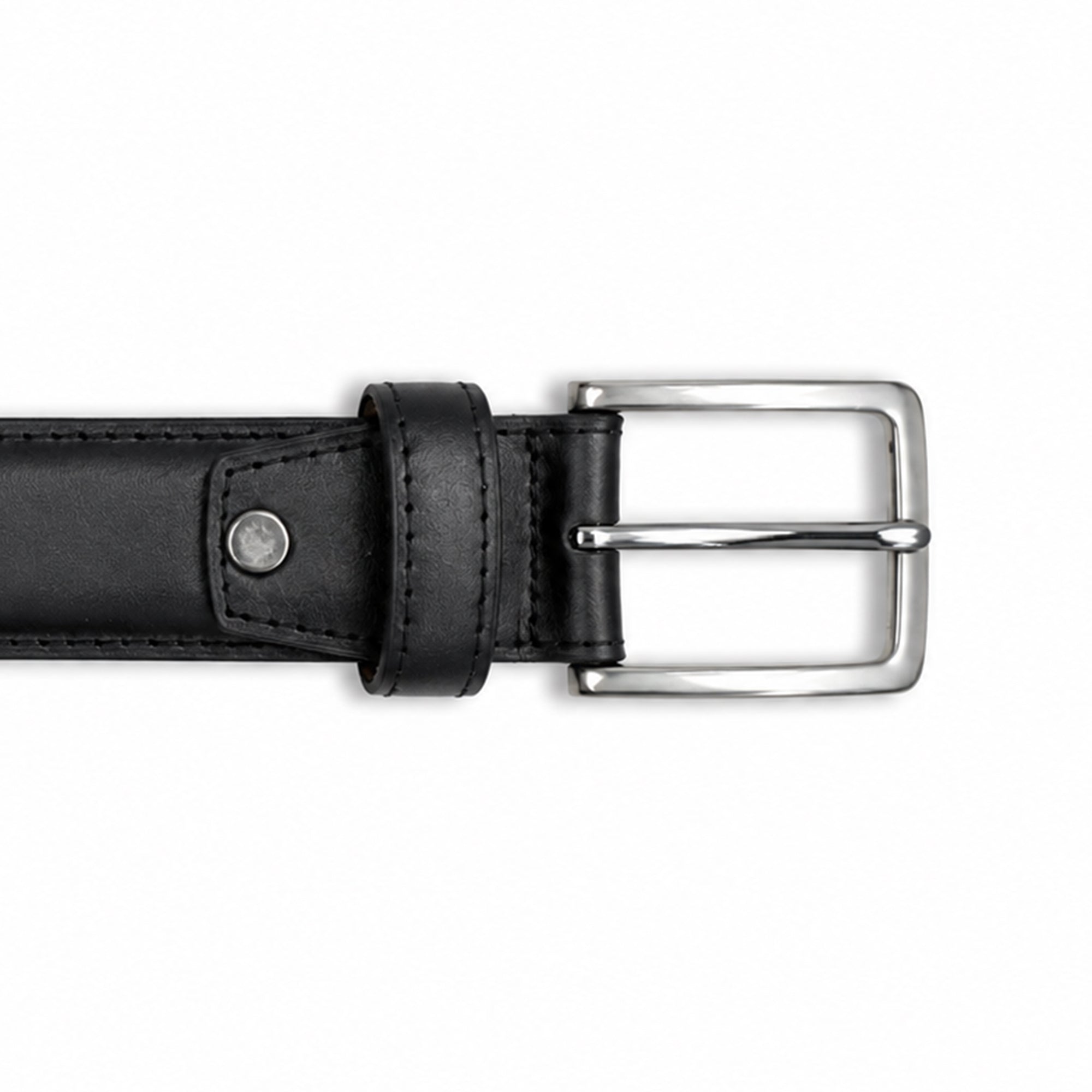 Xelto - Men's Black Leather Belt