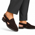 Mariano - Men's Chocolate Brown Suede Sandal