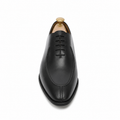 Corded - Men's Black Calf Leather Wholecut Shoe