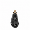 Kovo - Men's Black Patent Leather Wholecut Shoe