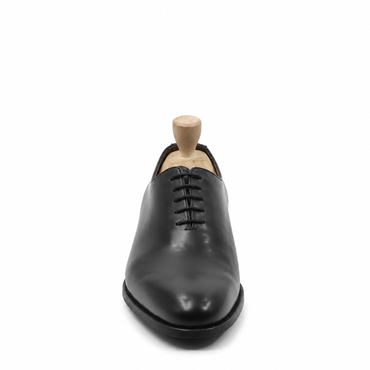 Lagoon - Men's Black Calf Leather Wholecut Shoe
