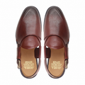 Jonas - Men's Burnished Oxblood Calf Leather Sandal