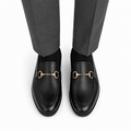 Bennett - Men's Black Pebble Grain Leather Loafer
