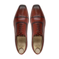 Cletus - Men's Oxblood Calf Leather Oxford Shoe