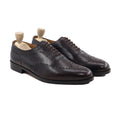 Fernando - Men's Dark Brown Calf Leather Wholecut Shoe