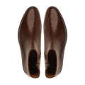 Heren - Men's Dark Brown Calf Leather Chelsea Boot