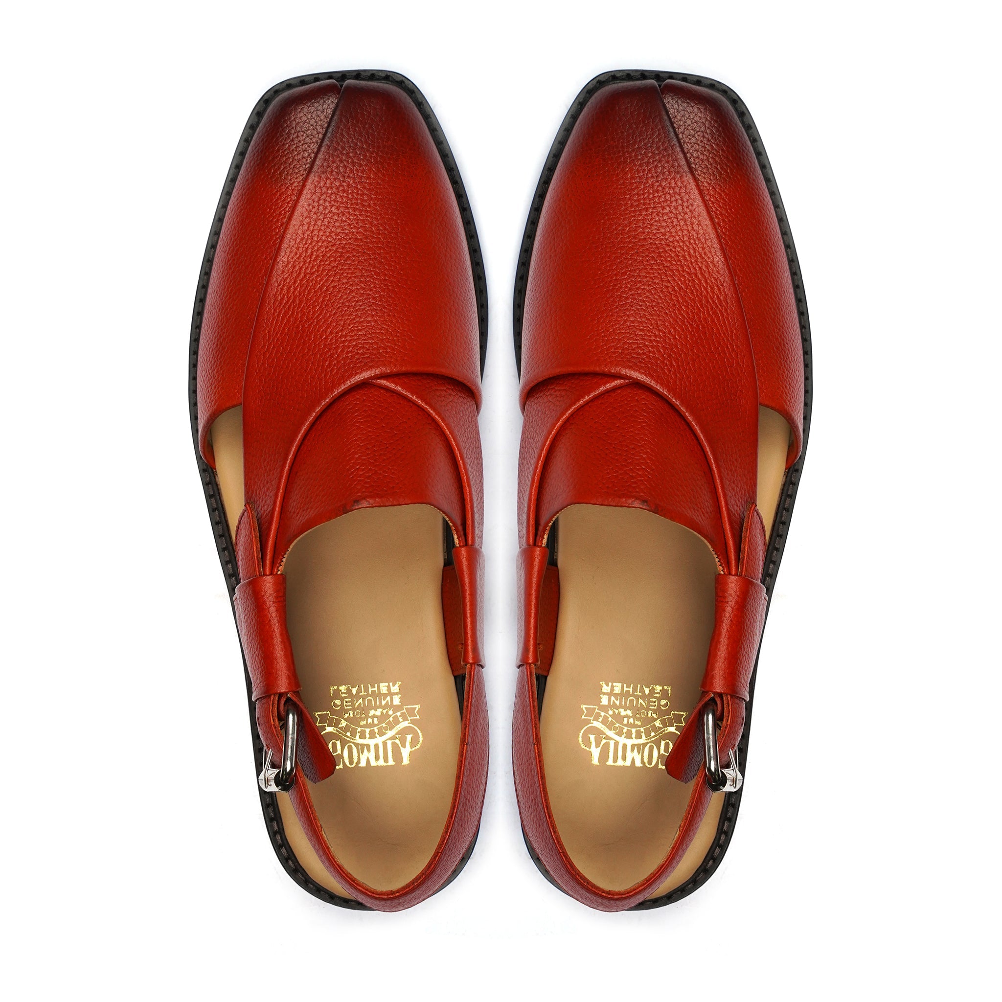 BURNISHED PESHAWARI CHAPPAL - Gomila Intersole