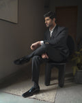 Penzy - Men's Black Patent Leather Oxford Shoe