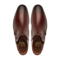 Zottegem - Men's Burnished Reddish Brown Calf Leather Jodhpur Boot