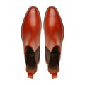 Vulcanesti - Men's Tan Calf Leather Chelsea Boot