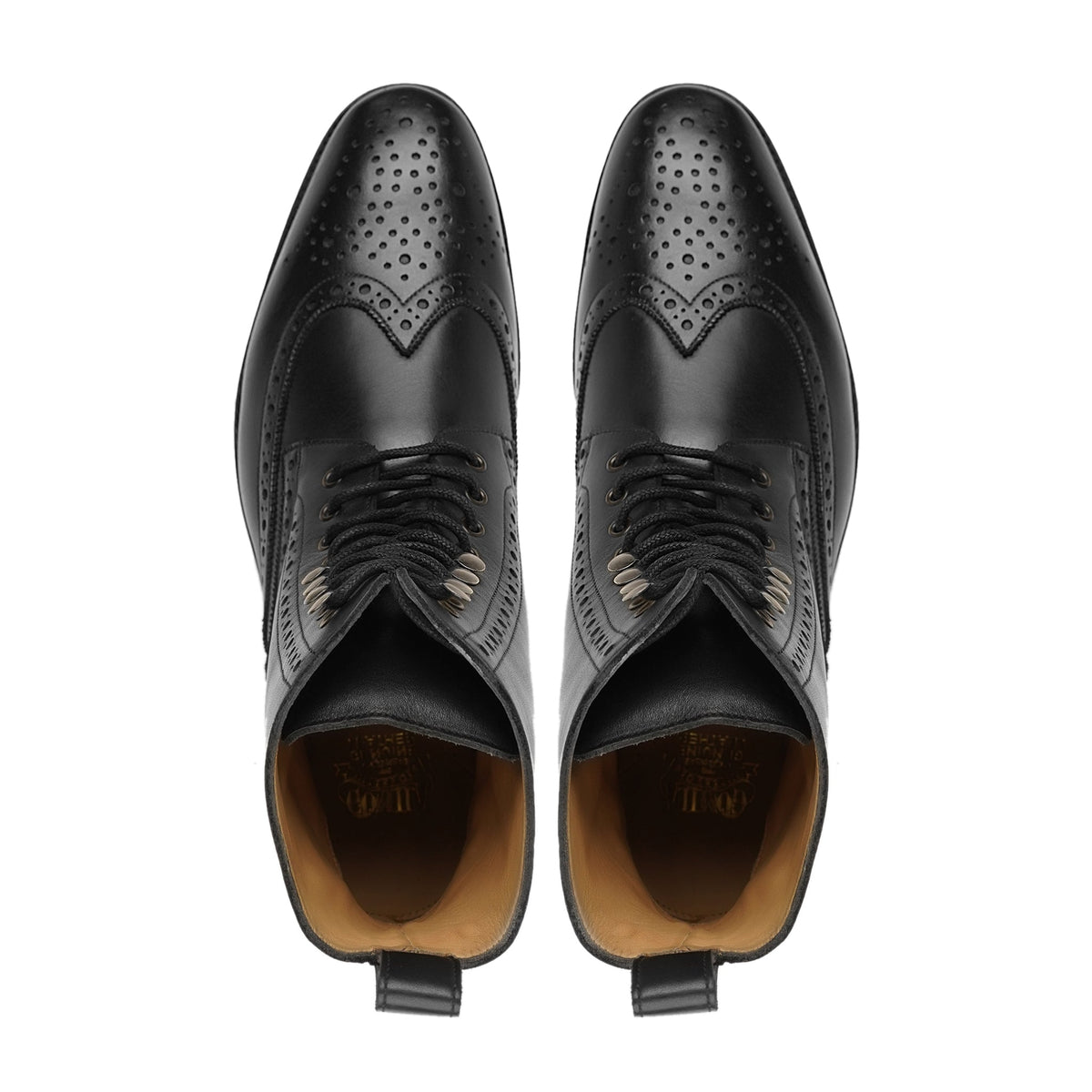 Areli - Men's Black Claf Leather Boot