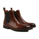 Rezio - Men's Reddish Brown Calf Leather Chelsea Boot