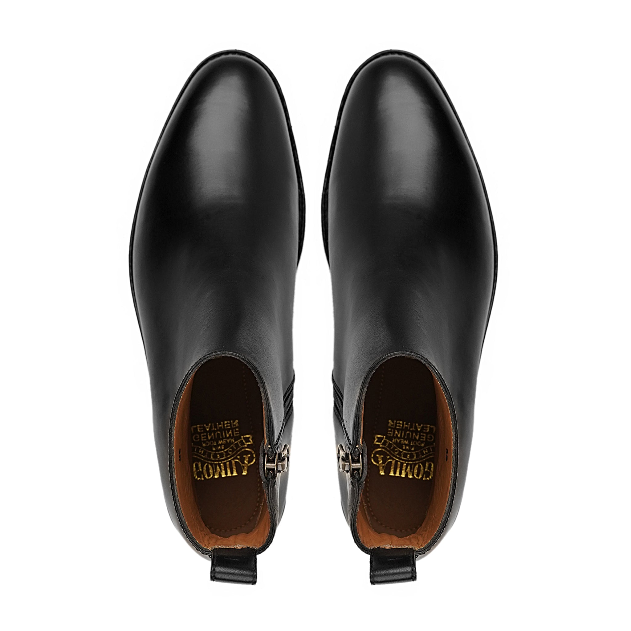 Rin - Men's Black Calf Leather Chelsea Boot