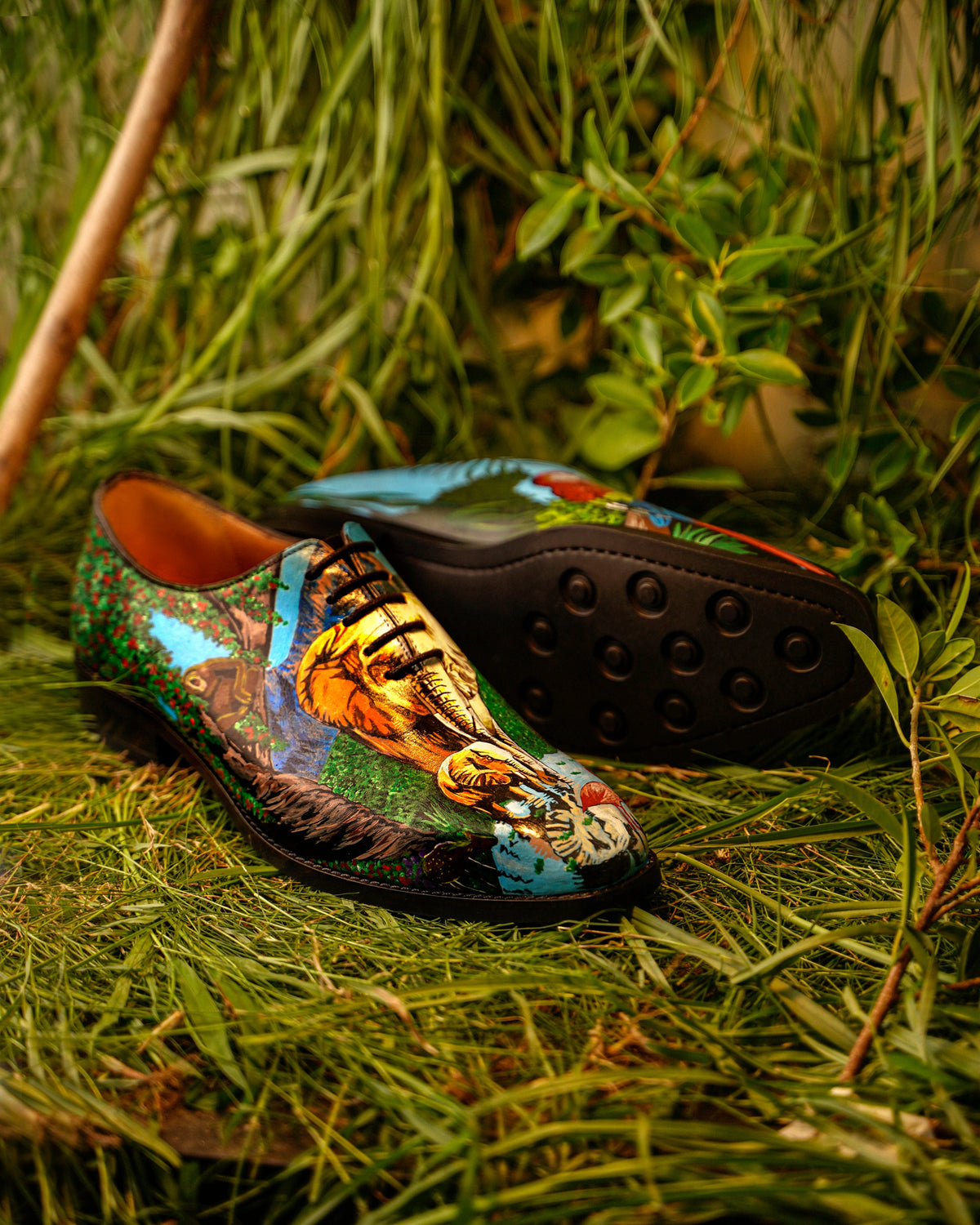 Safari – Custom Artwork Hand Painted Jungle Wholecut