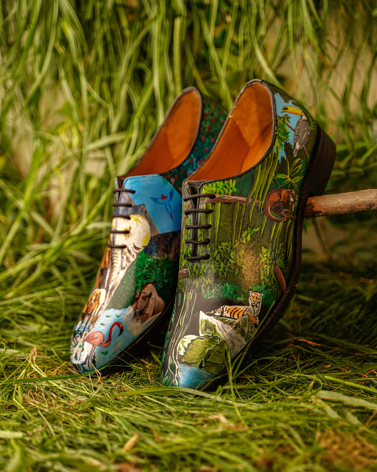 Safari – Custom Artwork Hand Painted Jungle Wholecut