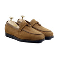 Dacia - Men's Camel Kid Suede Loafer