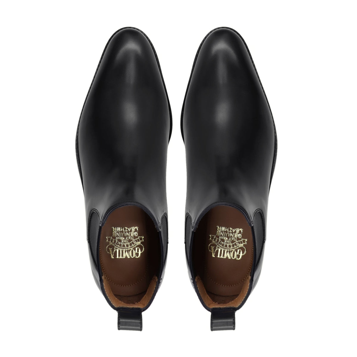 Danno - Men's Black Calf Leather Chelsea Boot