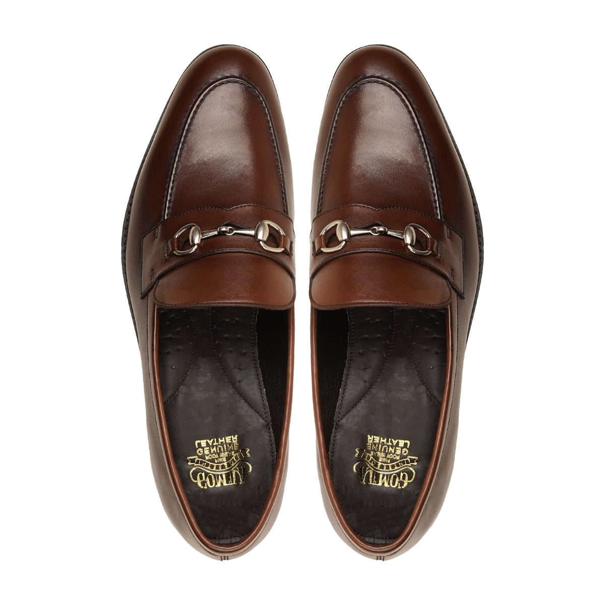 Aliko - Men's Brown Calf Leather Loafer