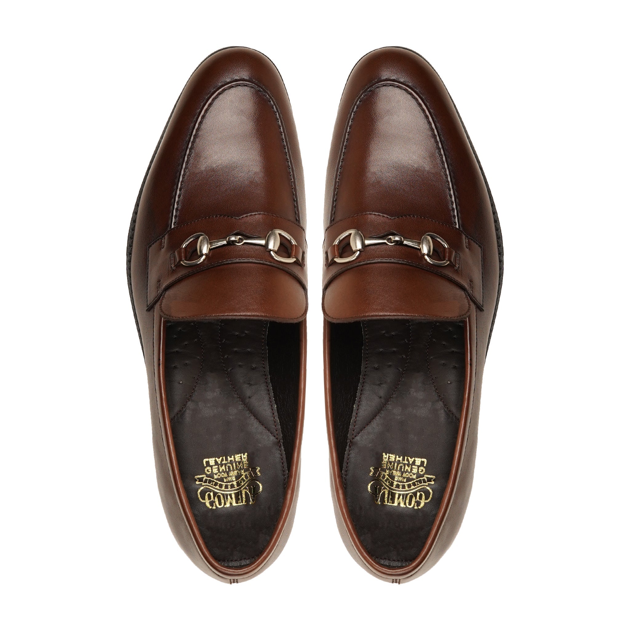 Aliko - Men's Brown Calf Leather Loafer