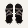 Diego - Men's Black Calf Leather Sandal