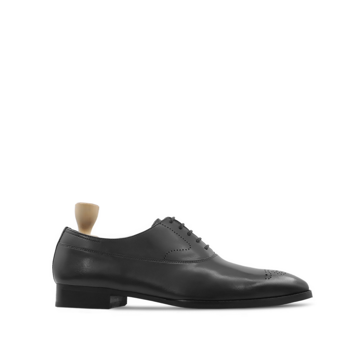 Donetsk - Men's Black Calf Leather Oxford Shoe