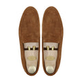 Elbert - Men's Cognac Kid Suede Loafer