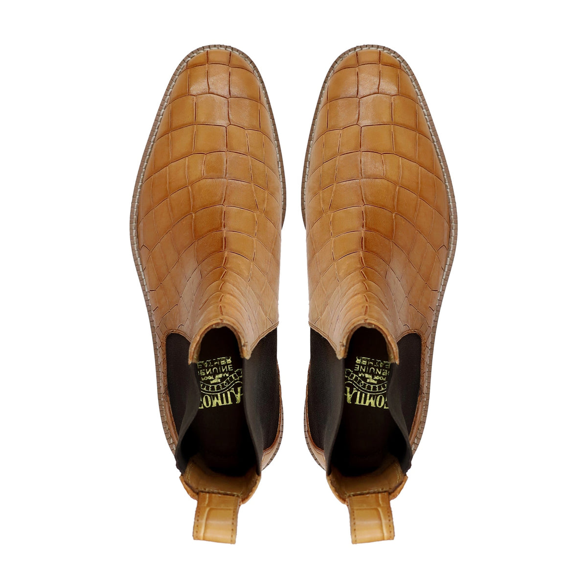 Enstad - Men's Tan Calf Leather Chelsea Boot