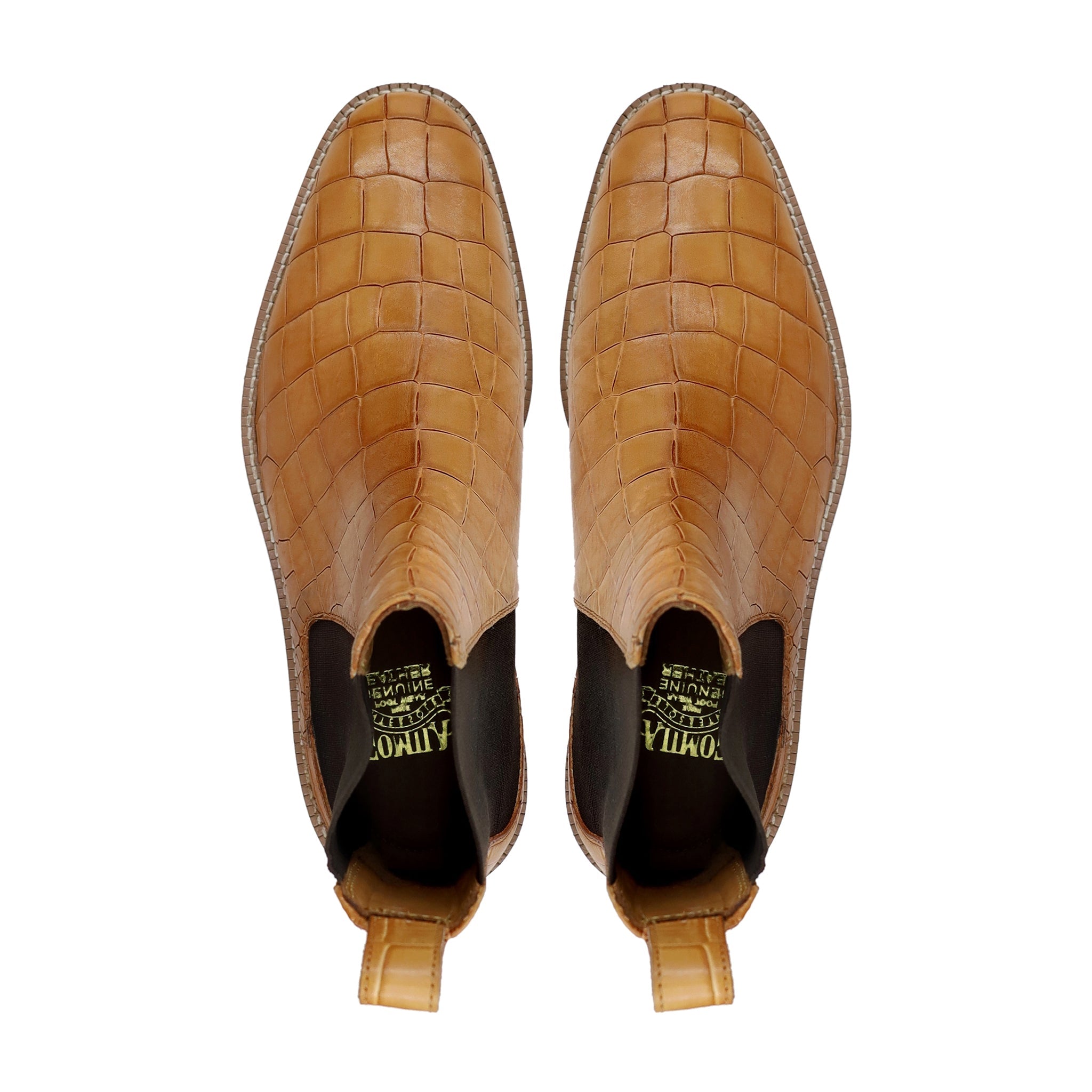 Enstad - Men's Tan Calf Leather Chelsea Boot