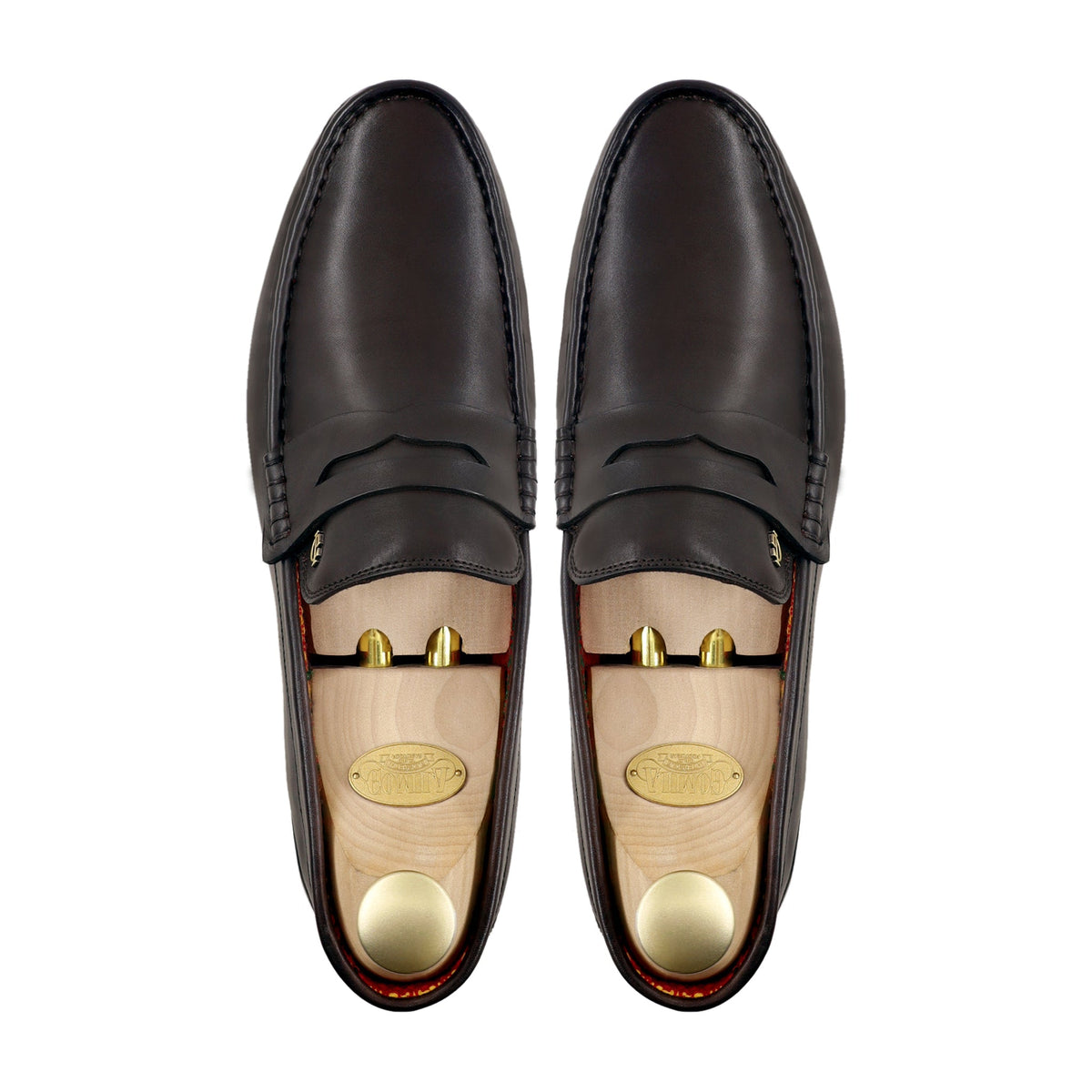 Falchion - Men's Dark Brown Calf Leather Shoe