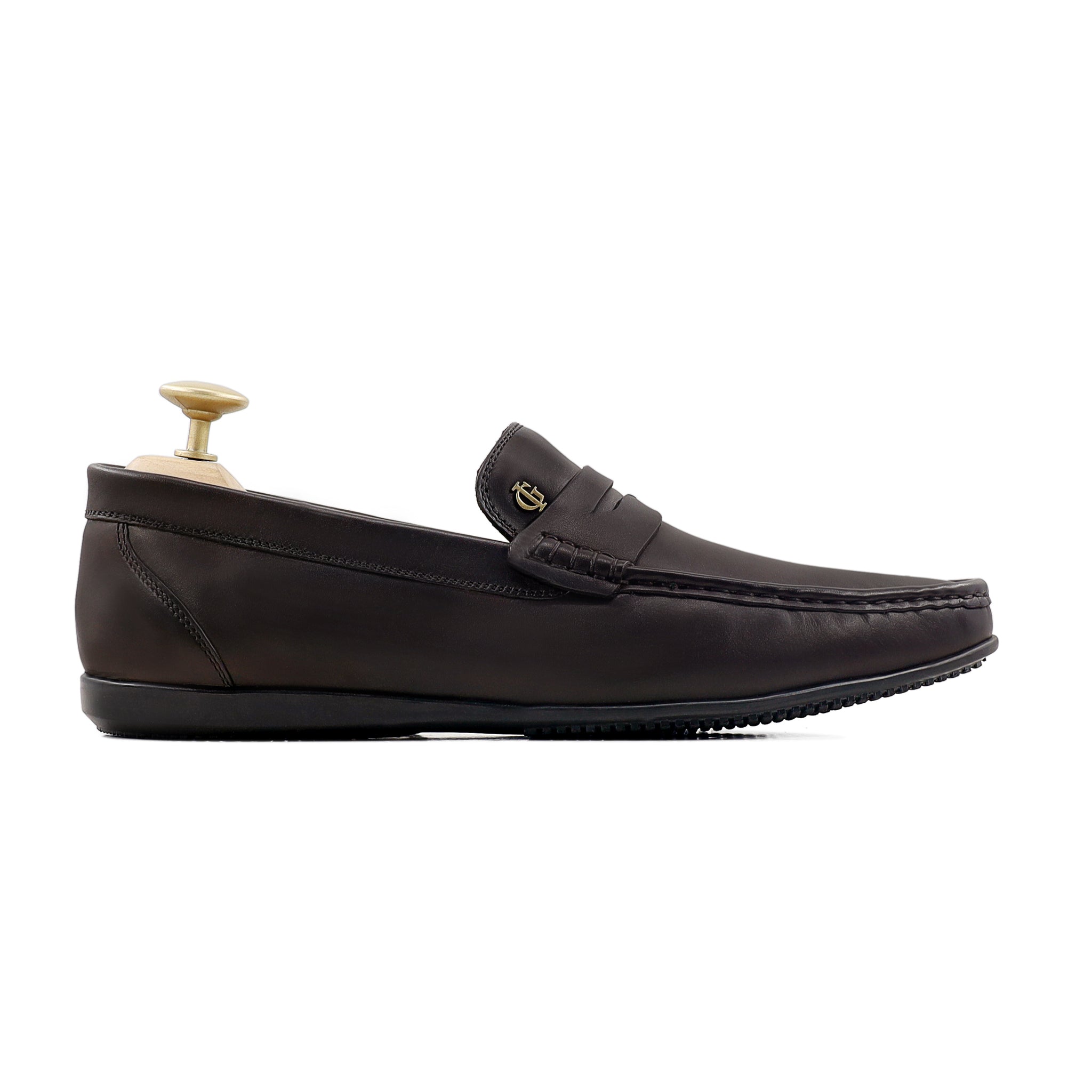 Falchion - Men's Dark Brown Calf Leather Shoe