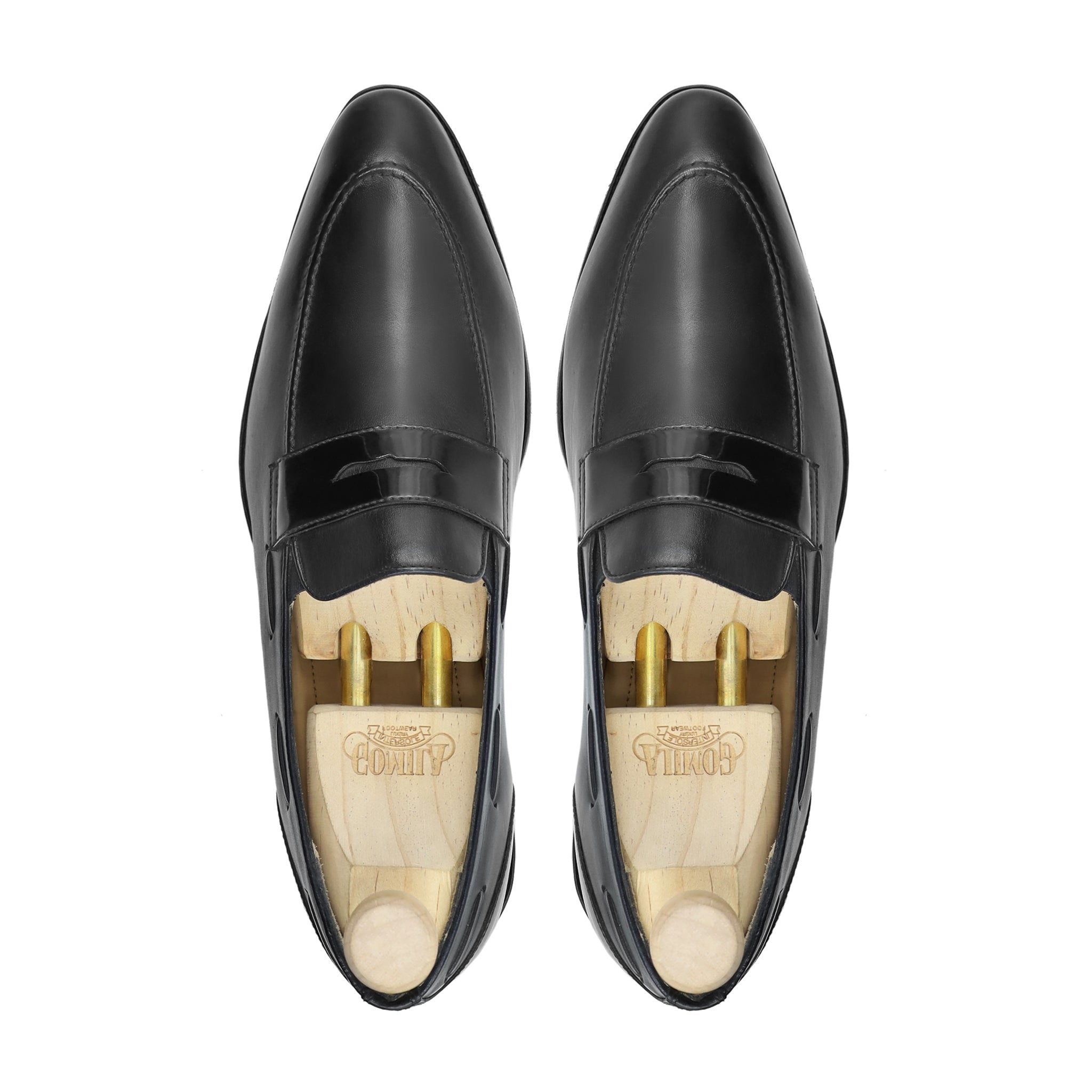 Fullfoss - Men's Black Calf Leather Loafer