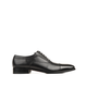 Golsar - Men's Black Calf and Patent Leather Oxford Shoe