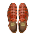 Takuya - Men's Tan Calf Leather Sandal