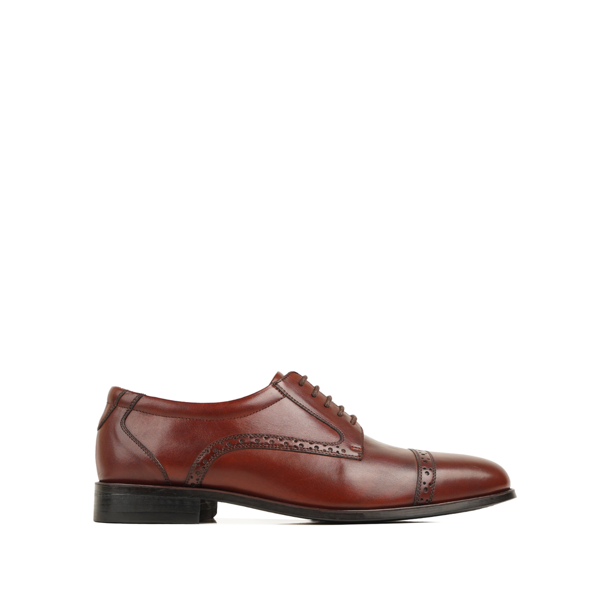 Gusto - Men's Oxblood Calf Leather Derby Shoe