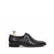 Halford - Men's Black Calf Leather Single Monkstrap
