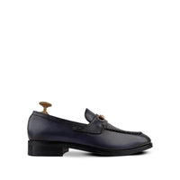 Eric - Men's Midnight Navy Calf Leather Loafer