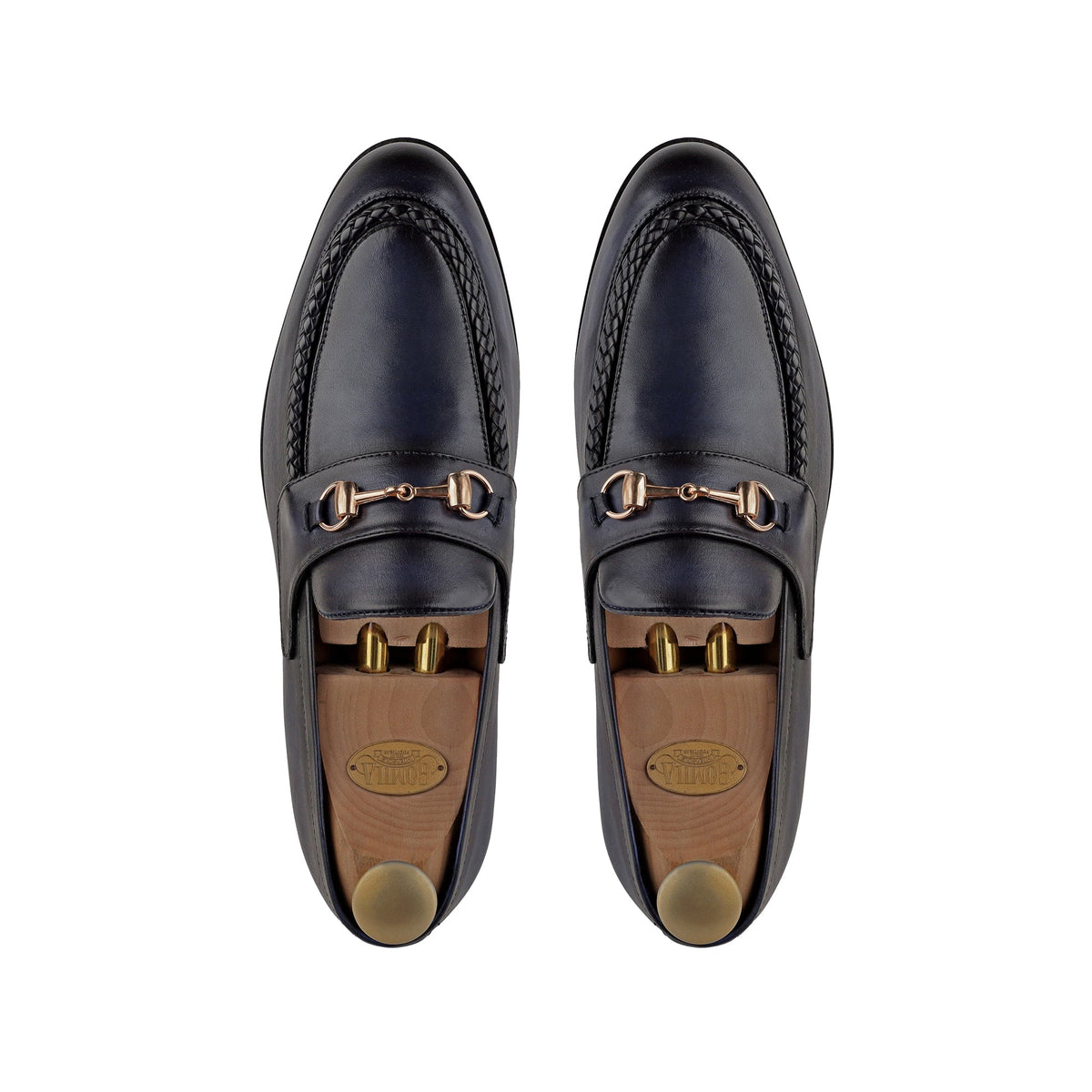 Eric - Men's Midnight Navy Calf Leather Loafer