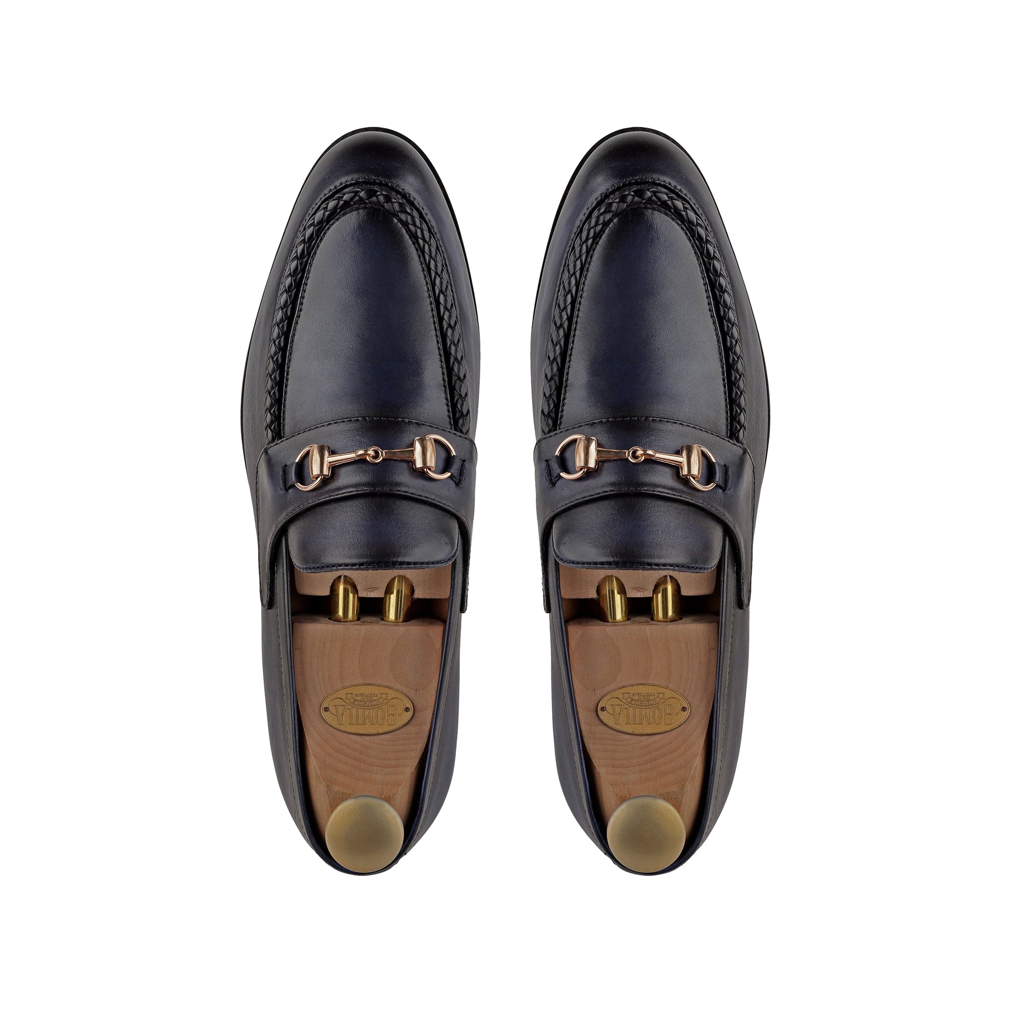 Eric - Men's Midnight Navy Calf Leather Loafer