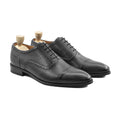 Ieper - Men's Black Pebble Grain Leather Oxford Shoe