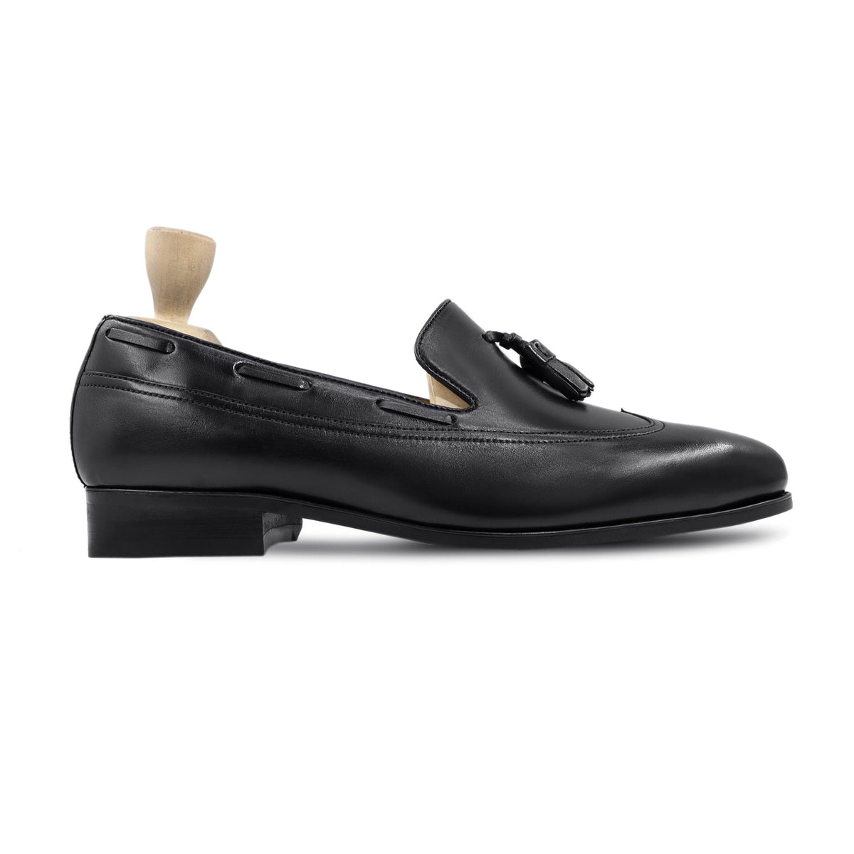 Volney - Men's Black Calf Leather Loafer