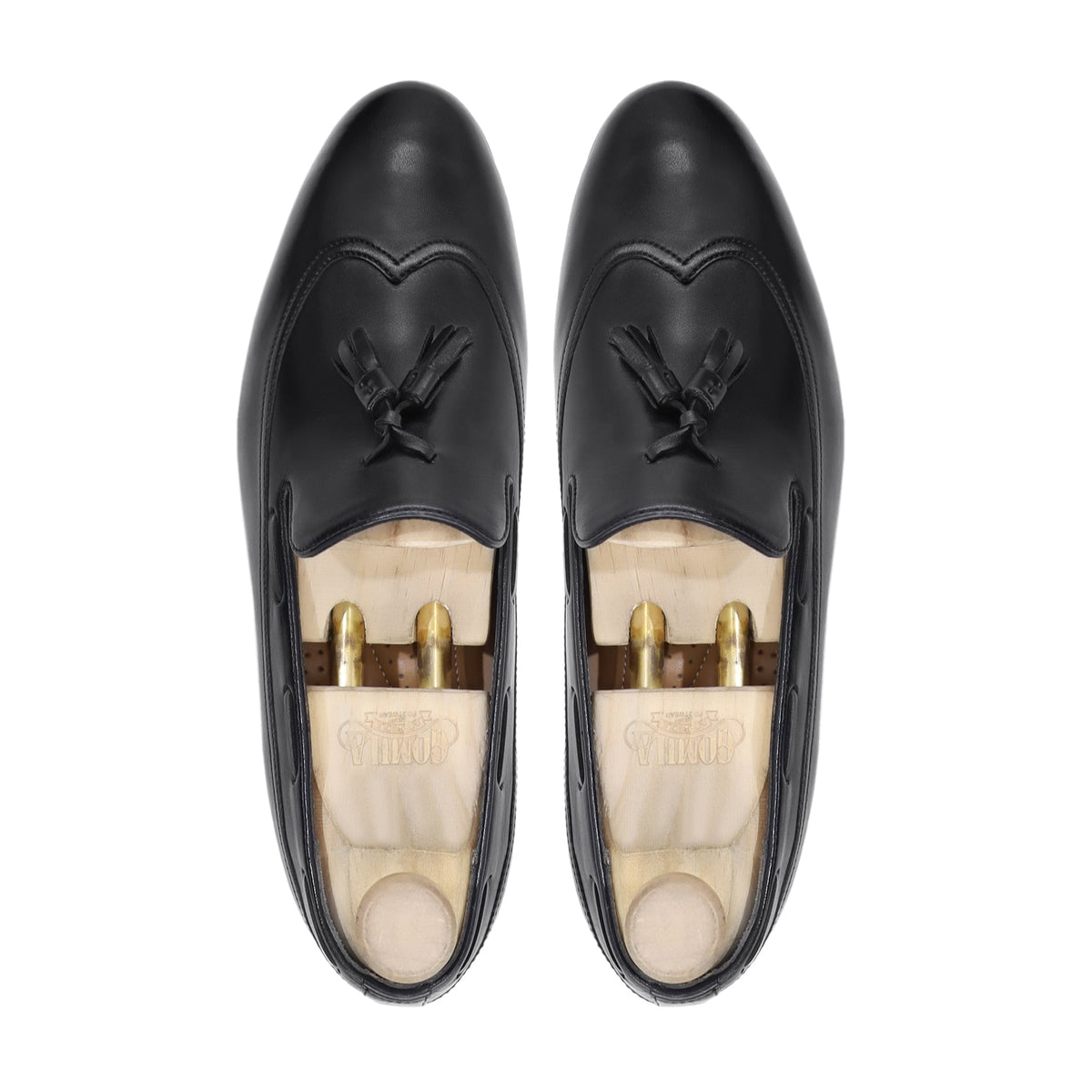 Volney - Men's Black Calf Leather Loafer