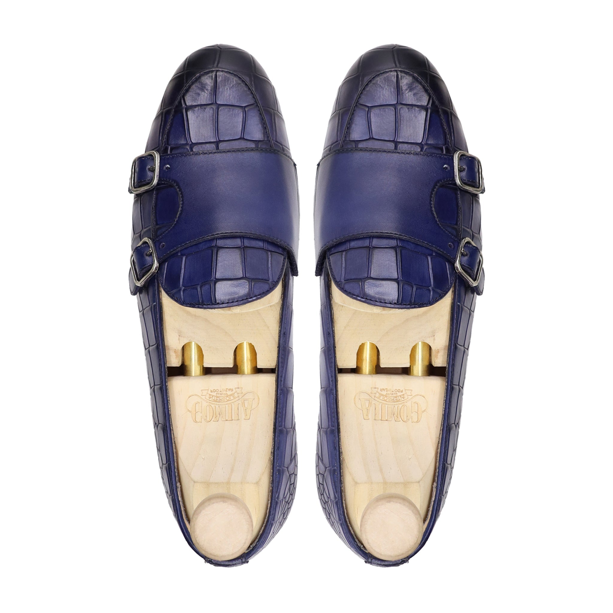 Medellin - Men's Blue Calf Leather Loafer