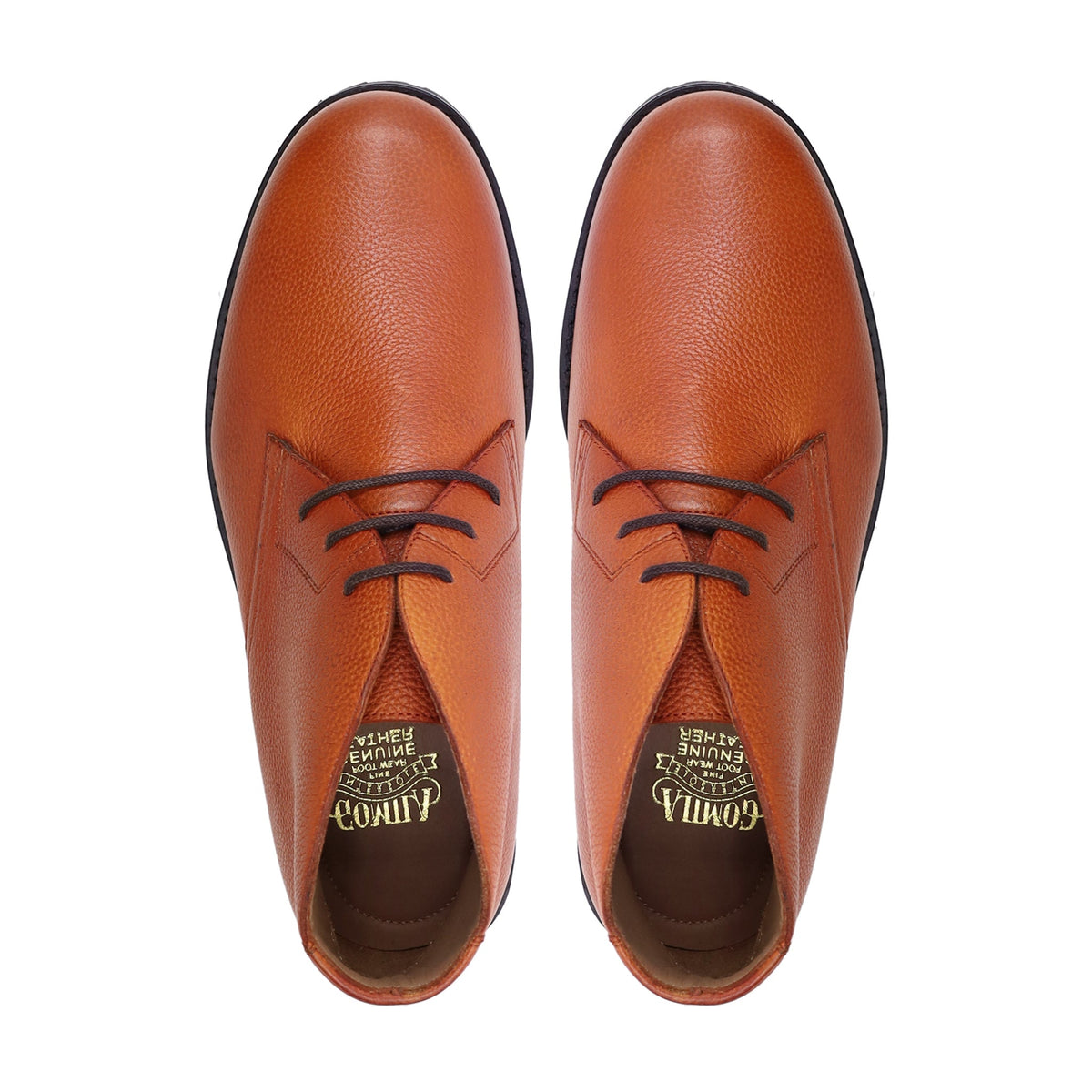 Paler - Men's Tan Pebble Grain Chukka Boot