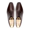 Phoenix - Men's Dark Brown Patent Leather Oxford Shoe