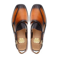 Burgh - Men's Burnished Tan Calf Leather Sandal