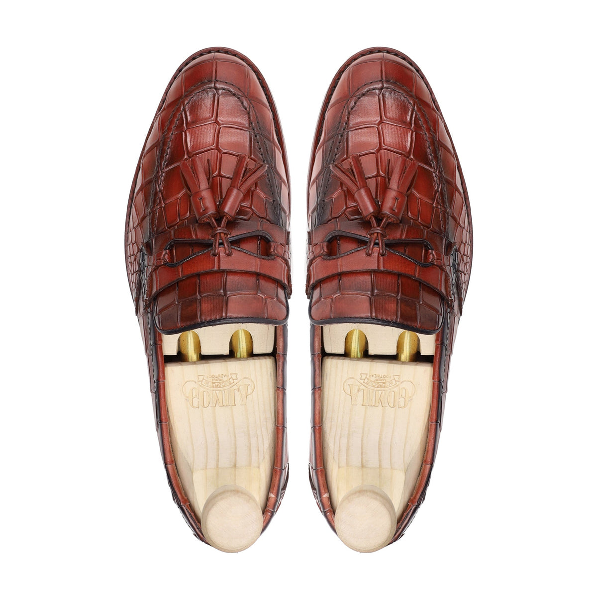 Nottingham - Men's Orange Tan Calf Leather Loafer
