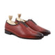 Ason - Men's Burnished Oxblood Calf Leather Wholecut Shoe