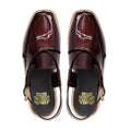 Harvey - Men's Oxblood Patent Leather Sandal