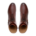 Maseru - Men's Oxblood Pebble Grain Leather Boot